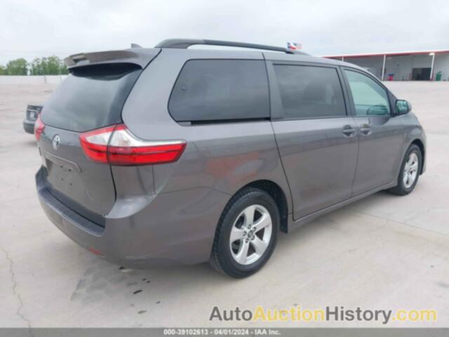 TOYOTA SIENNA LE 8 PASSENGER, 5TDKZ3DC6JS926115