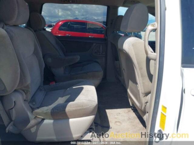 TOYOTA SIENNA LE, 5TDZK23C07S090180