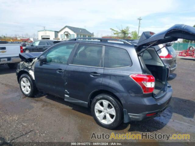 SUBARU FORESTER 2.5I LIMITED, JF2SJAHC8GH449708