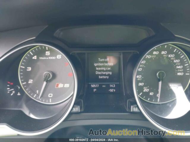 AUDI S5 3.0T PREMIUM PLUS, WAUVGAFH1DN010790