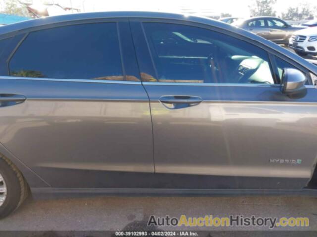 FORD FUSION HYBRID S, 3FA6P0UU4ER131173