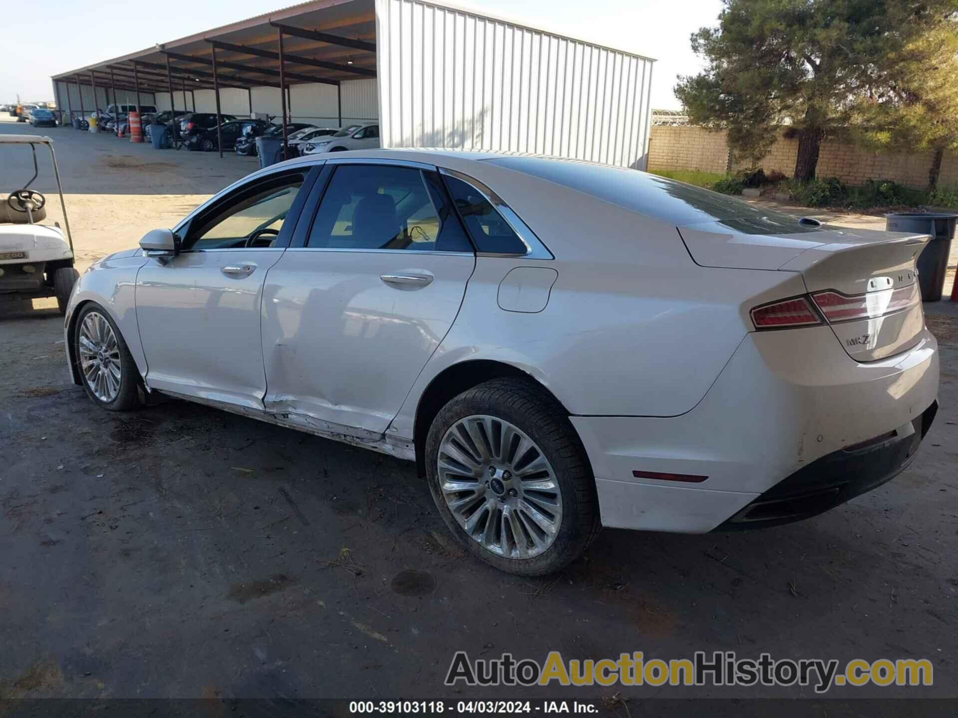 LINCOLN MKZ, 3LN6L2G95DR805687