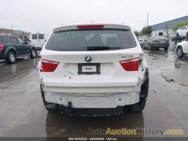 BMW X3 XDRIVE28I, 5UXWX9C50G0D82883