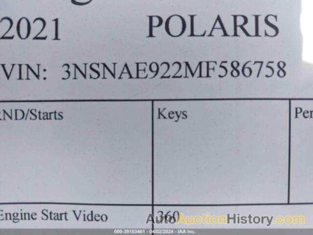 POLARIS RZR XP TURBO, 3NSNAE922MF586758