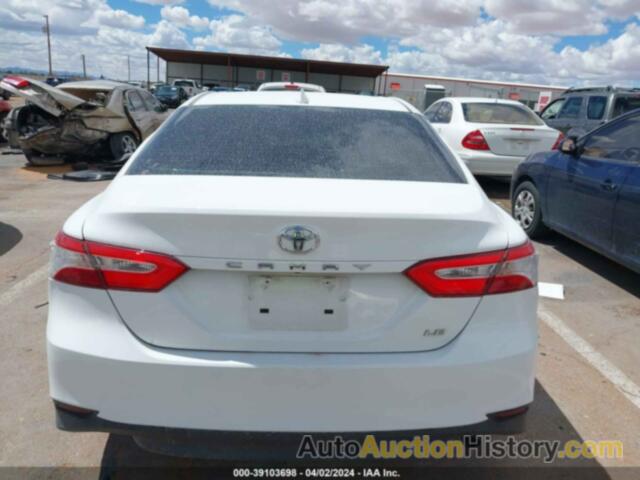 TOYOTA CAMRY LE, 4T1C11AK2LU369550