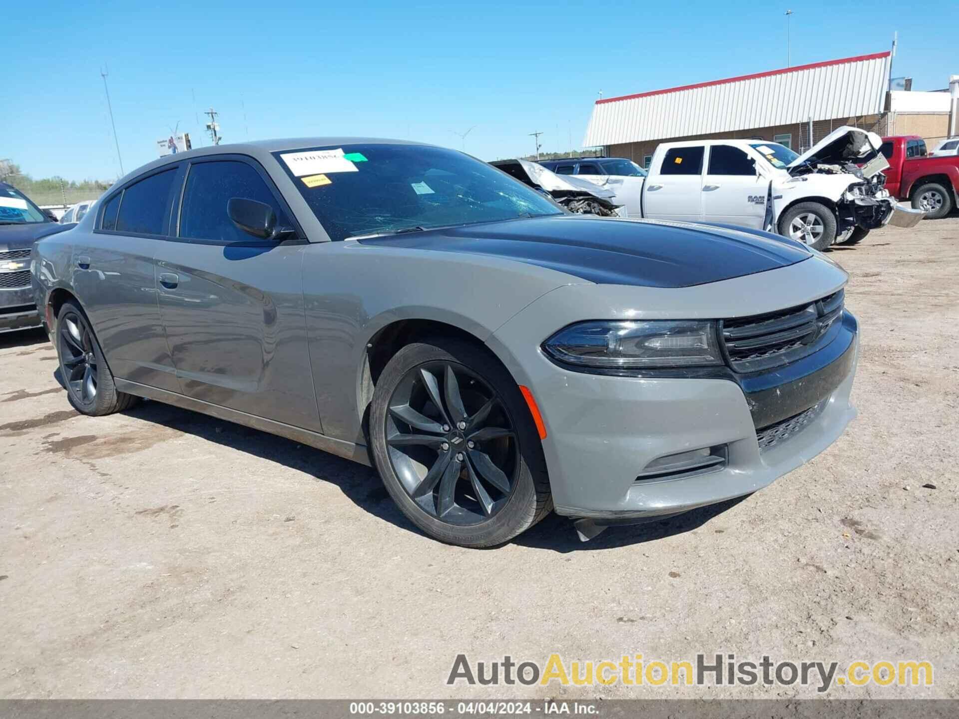 DODGE CHARGER SXT RWD, 2C3CDXHG2HH575076