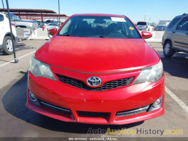 TOYOTA CAMRY SE, 4T1BF1FK2DU657317