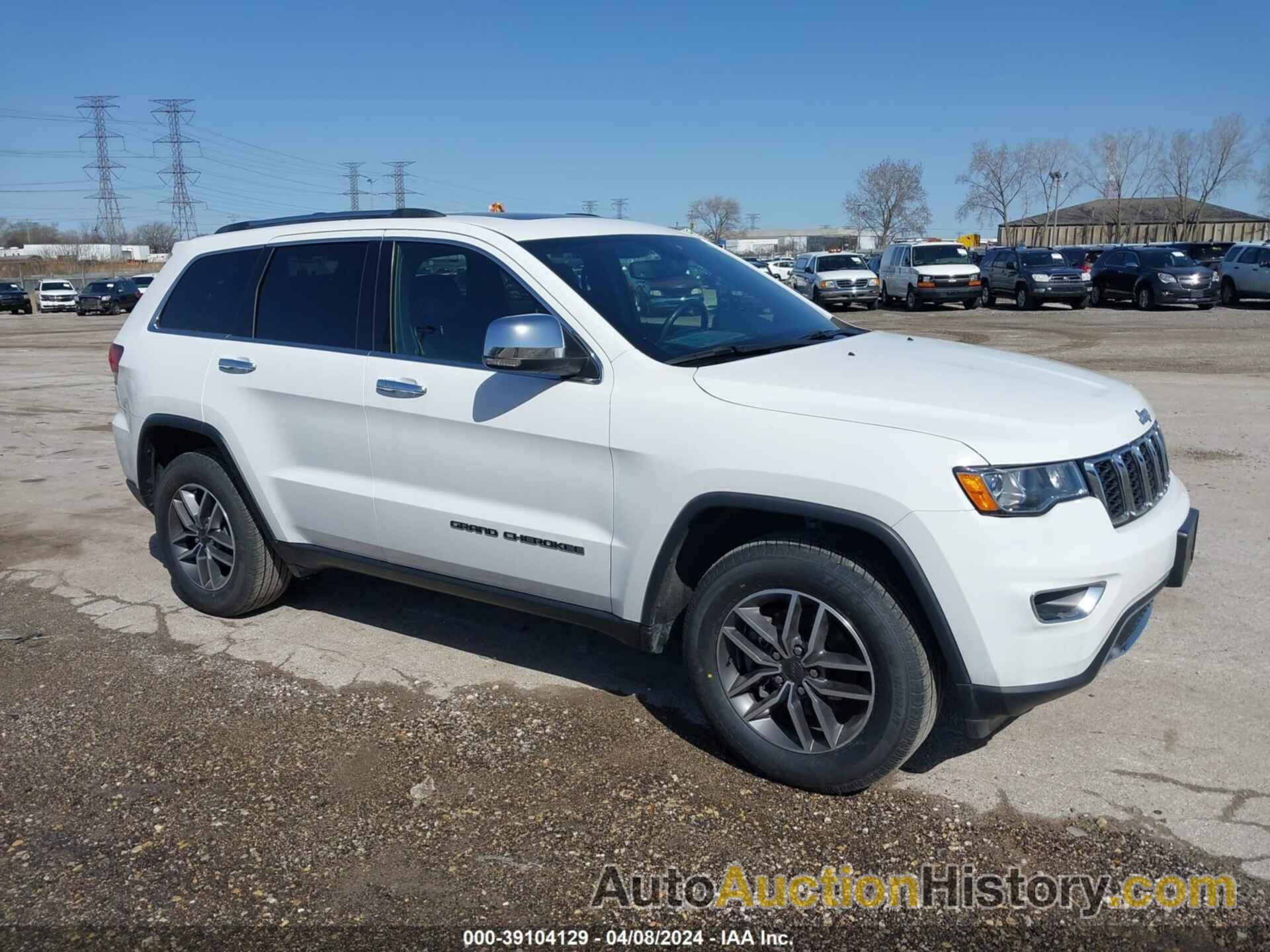 JEEP GRAND CHEROKEE LIMITED 4X4, 1C4RJFBG7LC319240