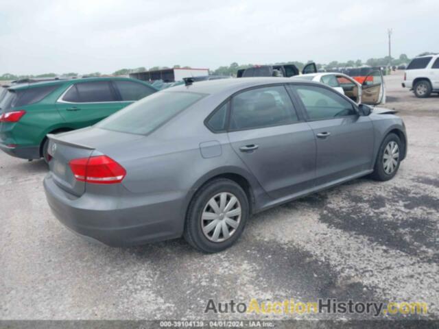 VOLKSWAGEN PASSAT 2.5L S, 1VWAP7A38CC055037