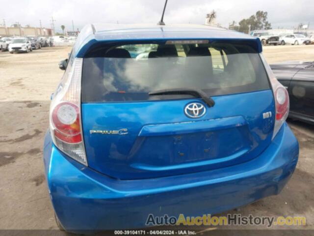 TOYOTA PRIUS C TWO, JTDKDTB31D1550362