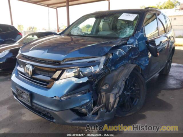 HONDA PILOT SE, 5FNYF5H28NB001524