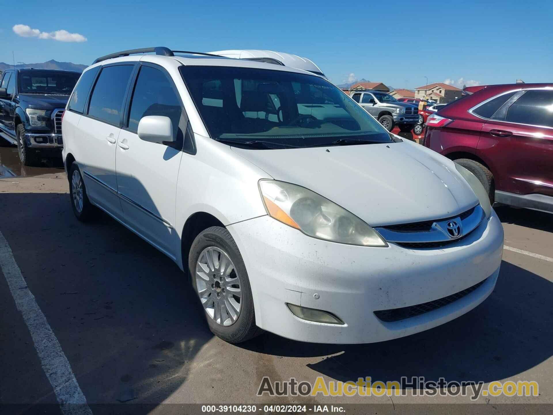 TOYOTA SIENNA LIMITED, 5TDZK22CX8S181590