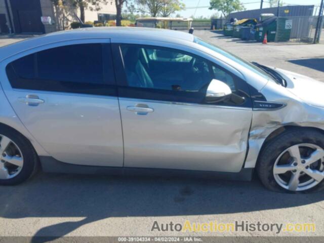 CHEVROLET VOLT, 1G1RF6E46EU130782