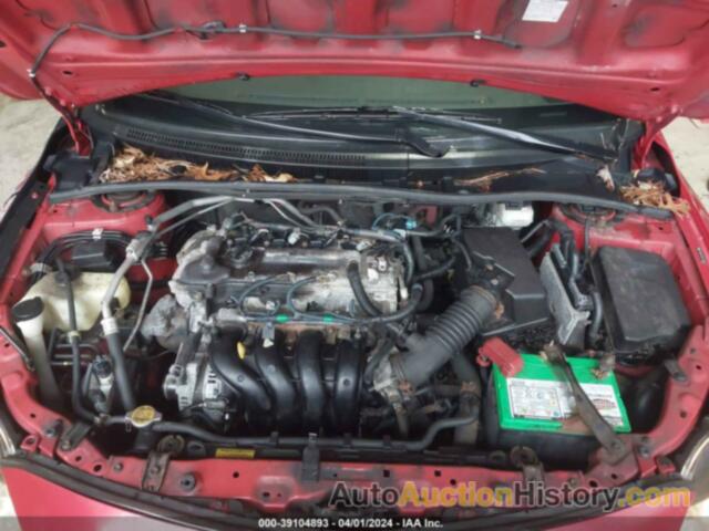 TOYOTA COROLLA S, 2T1BU4EE6AC472090