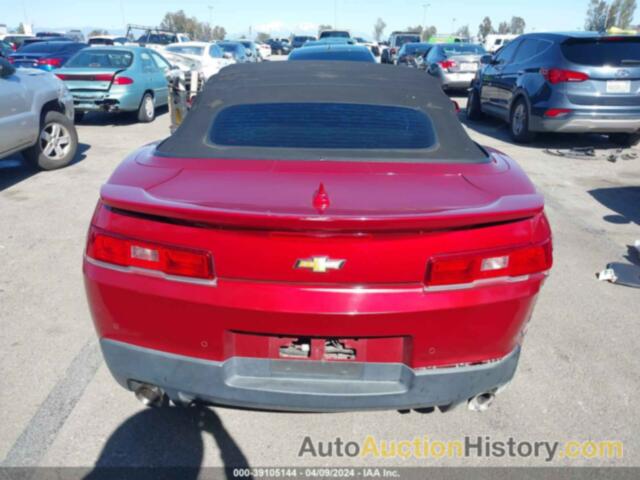 CHEVROLET CAMARO 1LT, 2G1FB3D38E9315287