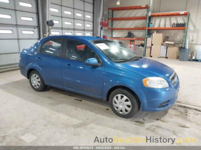 CHEVROLET AVEO LT, KL1TD56E79B384742