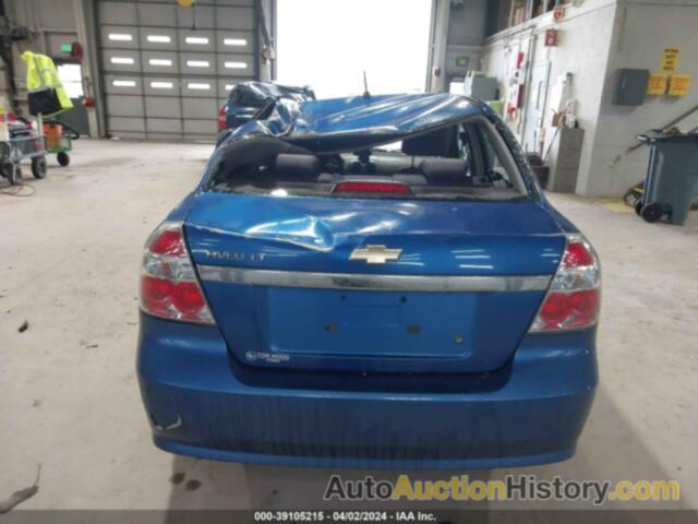 CHEVROLET AVEO LT, KL1TD56E79B384742