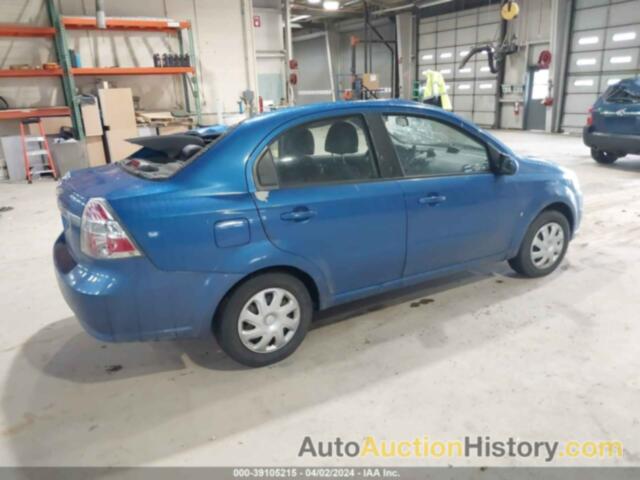 CHEVROLET AVEO LT, KL1TD56E79B384742