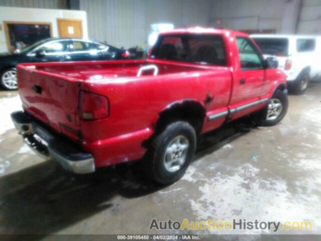 CHEVROLET S-10 LS, 1GCDT14W8YK152590