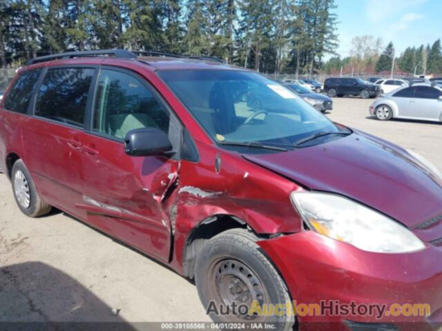 TOYOTA SIENNA LE, 5TDZK23C79S285664