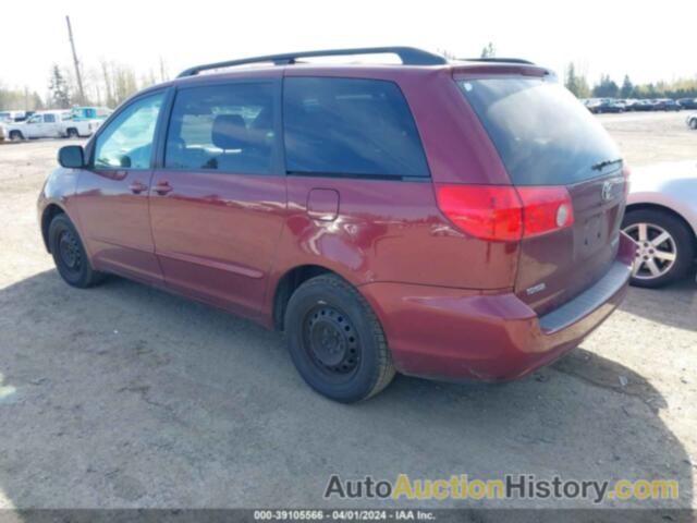 TOYOTA SIENNA LE, 5TDZK23C79S285664