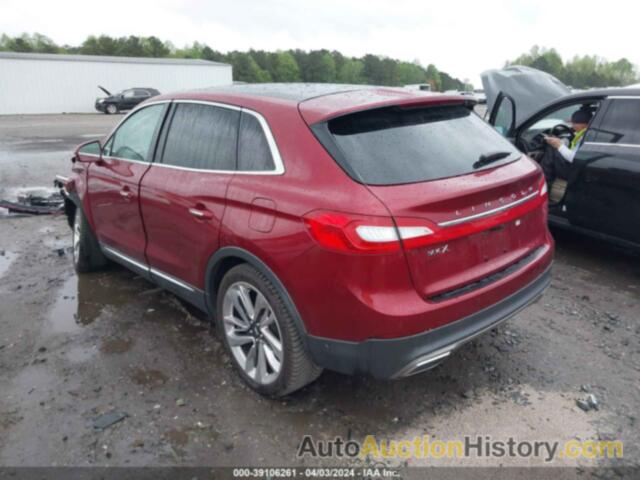 LINCOLN MKX RESERVE, 2LMPJ6LR6GBL33126