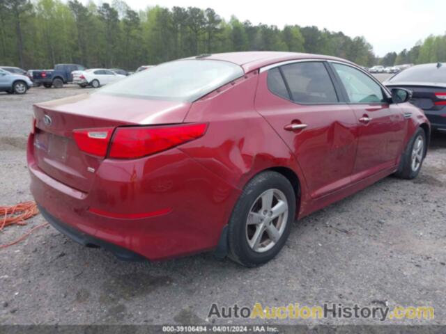 KIA OPTIMA LX, 5XXGM4A79FG353527