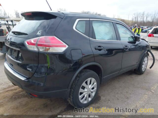 NISSAN ROGUE S, JN8AT2MV8GW141259