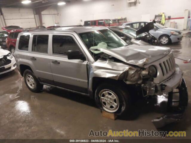 JEEP PATRIOT SPORT 4X4, 1C4NJRBBXHD110290