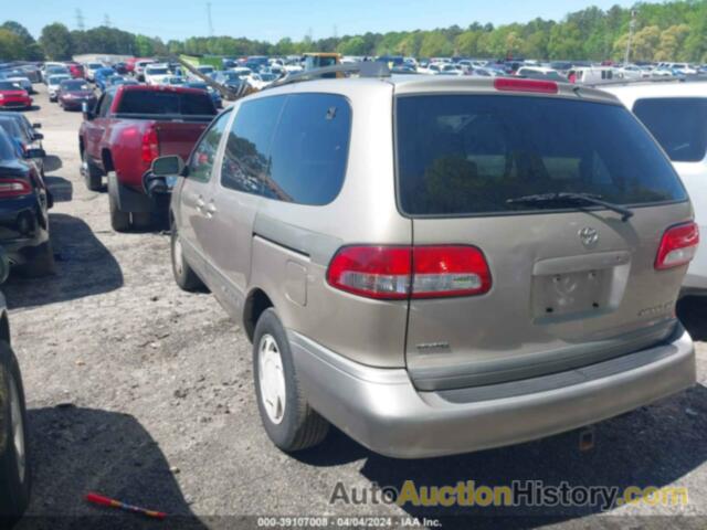 TOYOTA SIENNA LE/XLE, 4T3ZF13C63U510113