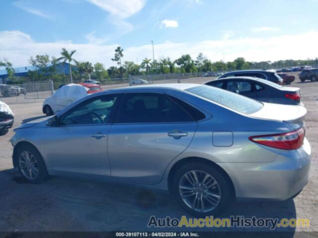 TOYOTA CAMRY SE, 4T1BF1FK6GU168066