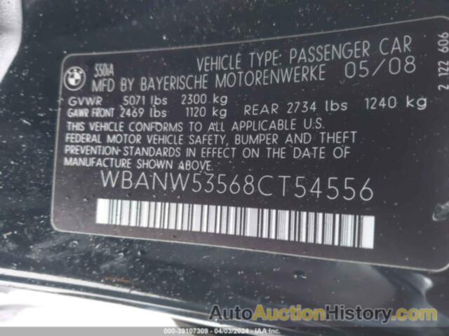 BMW 550I, WBANW53568CT54556