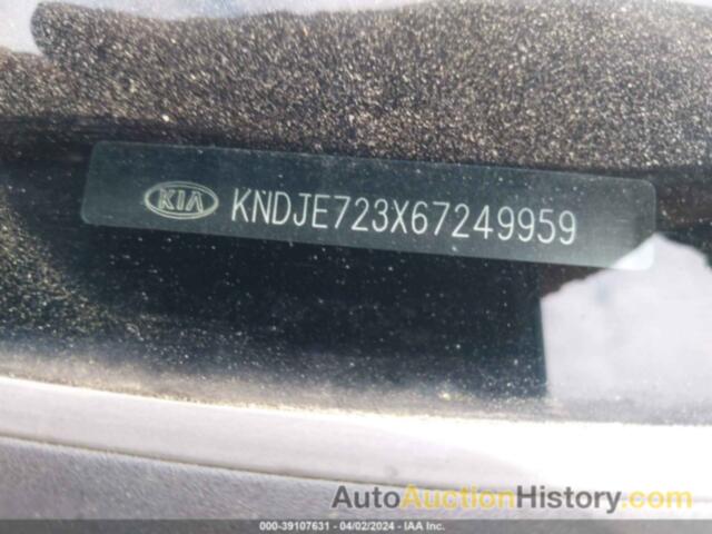 KIA SPORTAGE EX V6/LX V6, KNDJE723X67249959