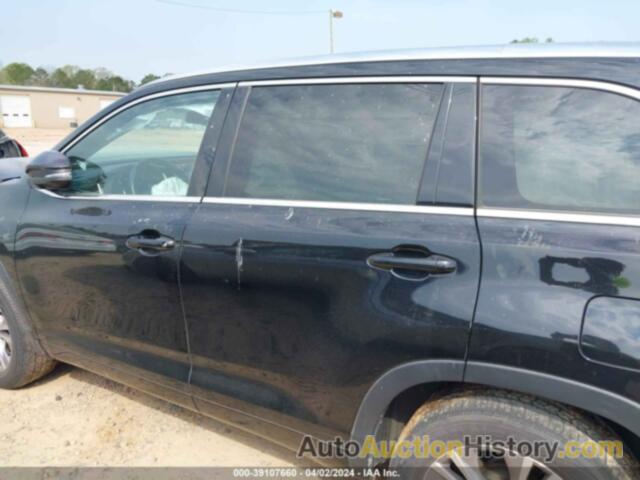 TOYOTA HIGHLANDER XLE, 5TDKKRFH5ES032502