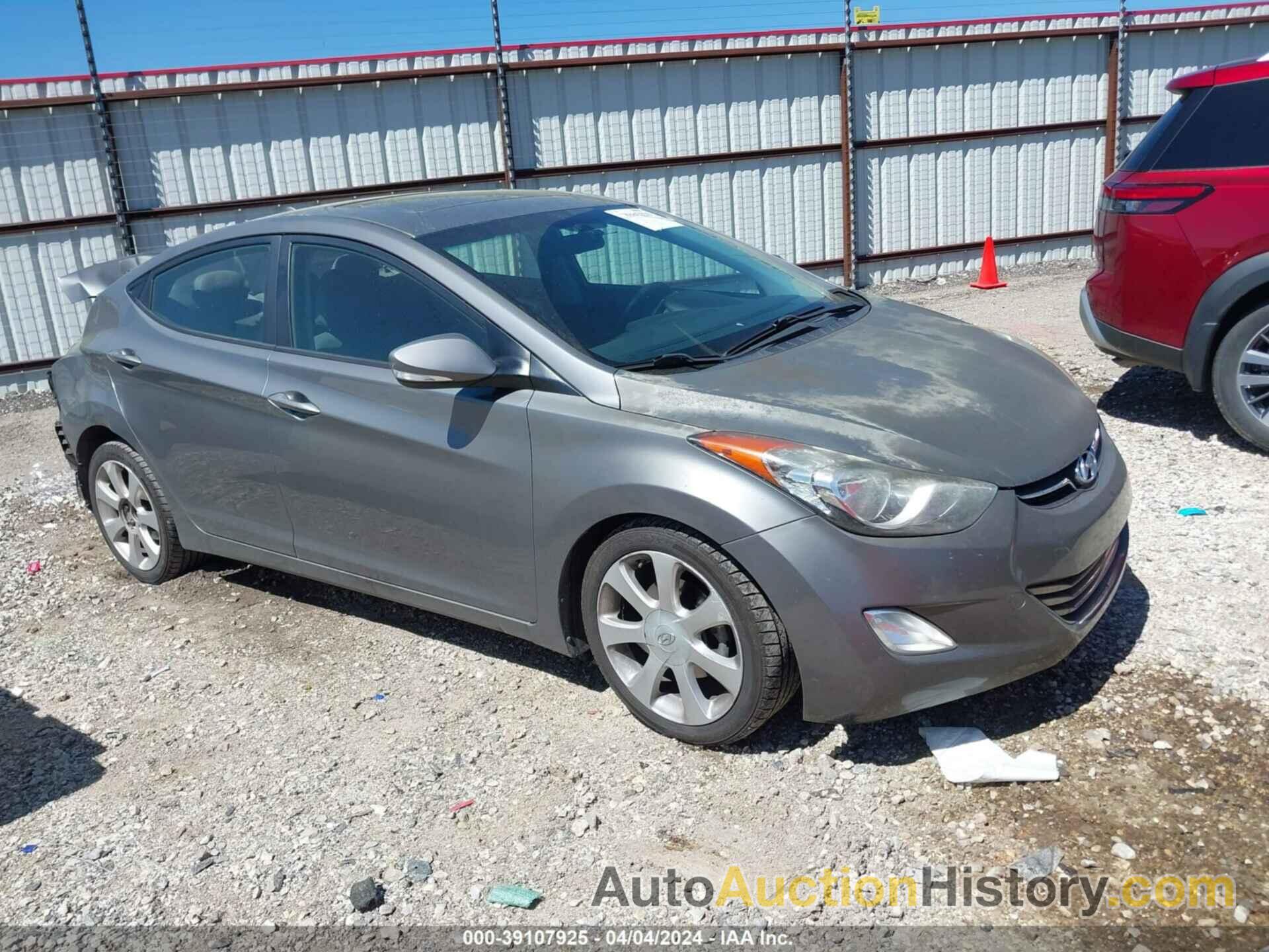 HYUNDAI ELANTRA GLS/LIMITED, 5NPDH4AE6DH279846