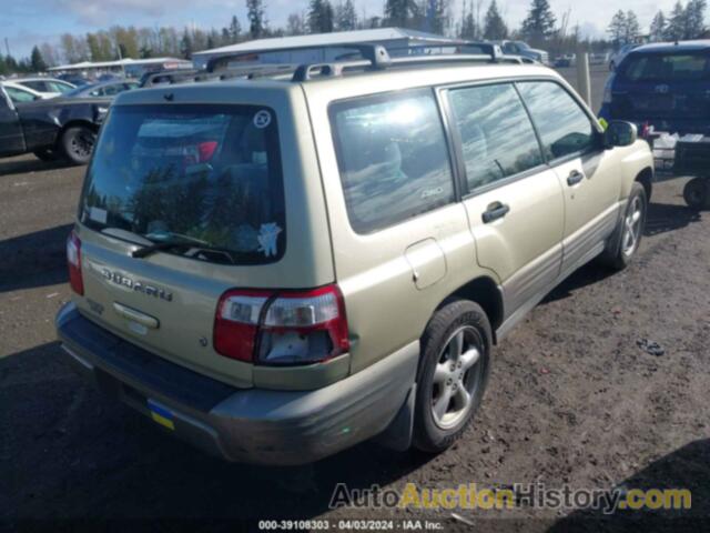 SUBARU FORESTER S, JF1SF65521H749325