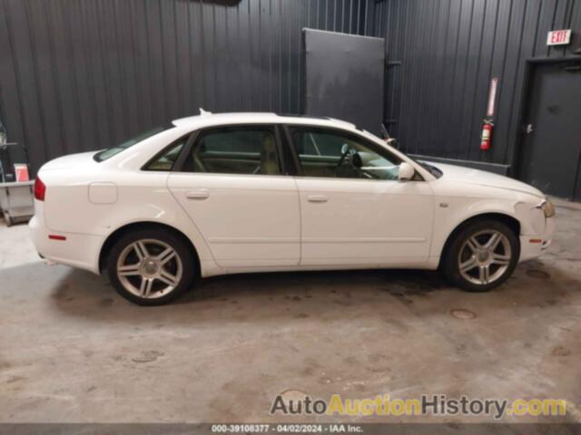 AUDI A4 2.0T, WAUAF78E27A103871