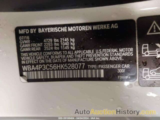 BMW 440I XDRIVE, WBA4P3C56HK528077