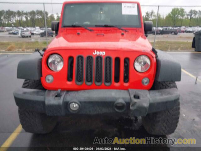 JEEP WRANGLER UNLIMITED SPORT 4X4, 1C4BJWDG2HL562654