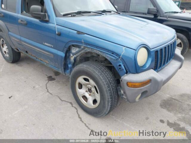 JEEP LIBERTY SPORT, 1J4GK48K44W264745