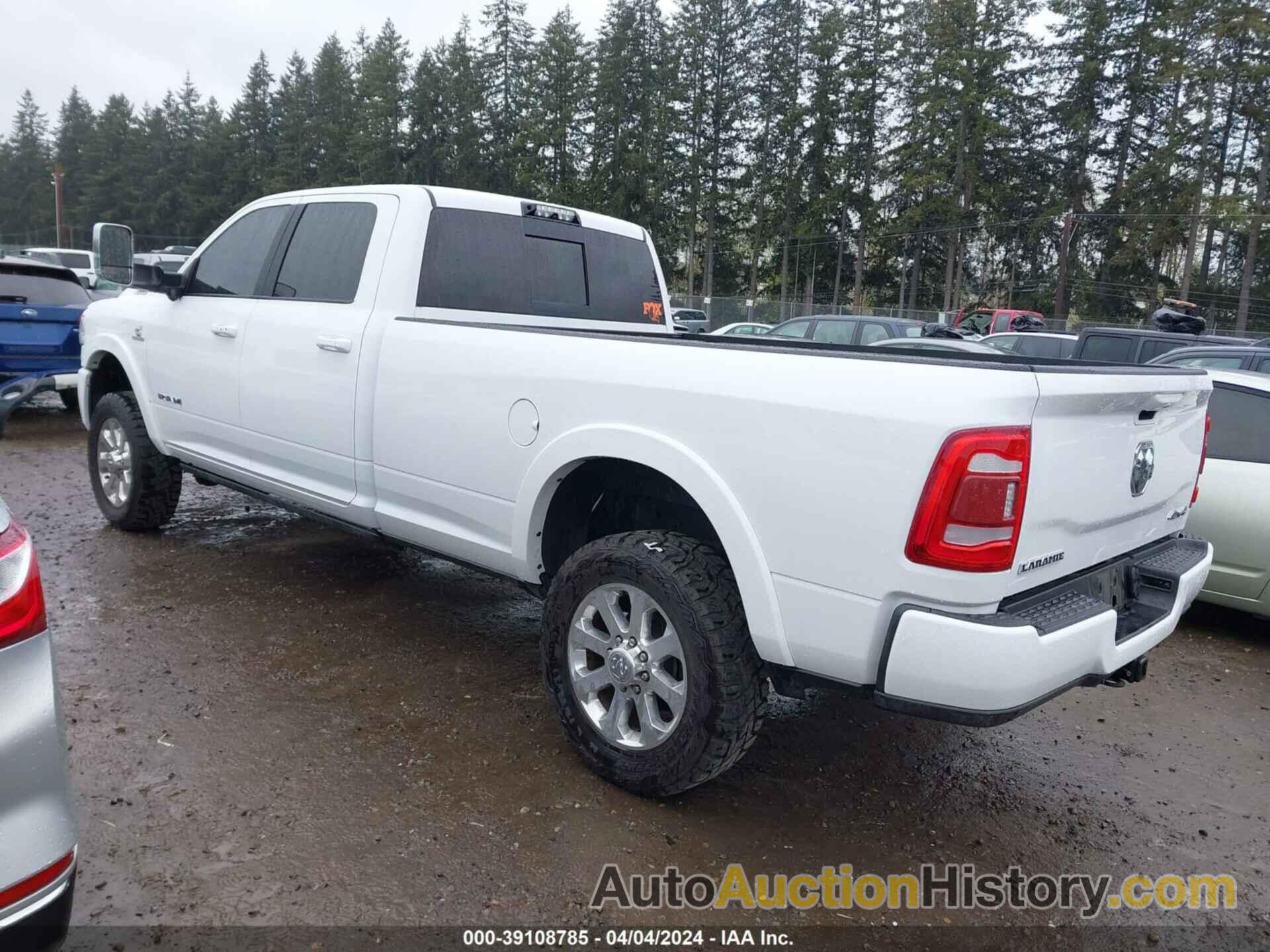 RAM 3500 LARAMIE  4X4 8' BOX, 3C63R3JL9KG526520