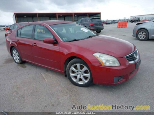 NISSAN MAXIMA SE/SL, 1N4BA41E07C813912