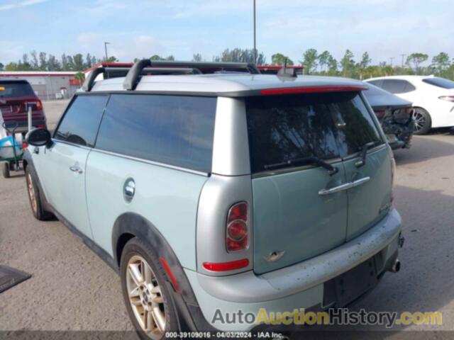 MINI COOPER S CLUBMAN, WMWZG3C5XCTY39164