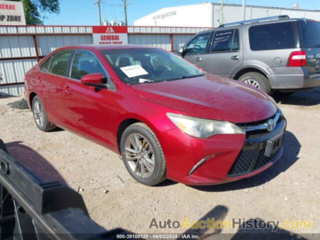 TOYOTA CAMRY SE, 4T1BF1FK2HU691800