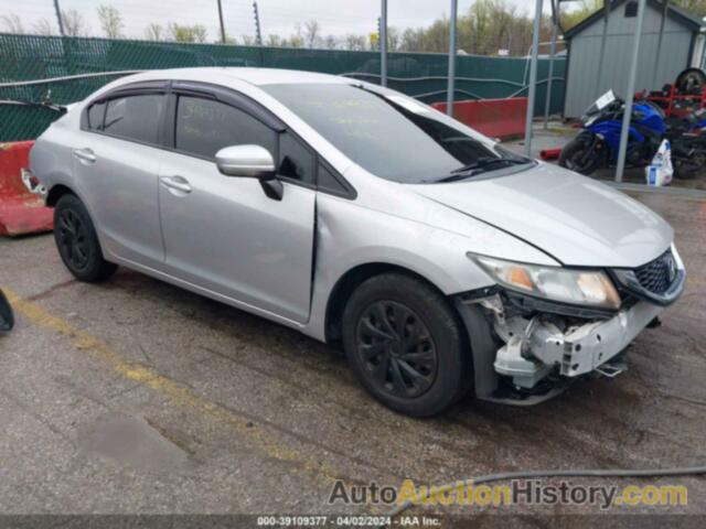 HONDA CIVIC SEDAN LX, 19XFB2F53FE225399