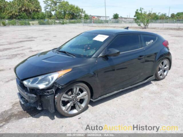 HYUNDAI VELOSTER BASE W/RED/BLACK, KMHTC6AD5CU022822