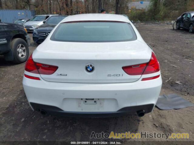 BMW 640I GRAN COUPE XDRIVE, WBA6B8C50ED452862