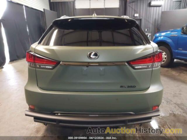 LEXUS RX 350 F SPORT HANDLING, 2T2YZMDAXNC355253