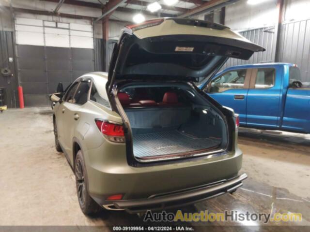 LEXUS RX 350 F SPORT HANDLING, 2T2YZMDAXNC355253