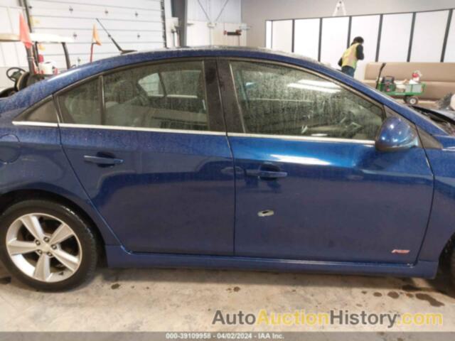 CHEVROLET CRUZE 2LT AUTO, 1G1PE5SB5D7213348